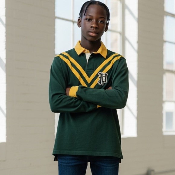 Polo Ralph Lauren Other - B7 Mens POLO RALPH LAUREN Designer RUGBY Style Long sleeve Shirt XL (SUPER RARE)